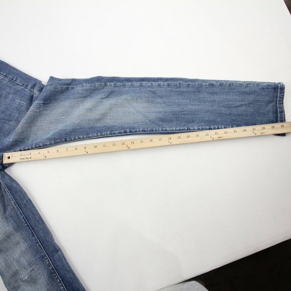 Vigoss Womens Slim Skinny Jeans Light Wash Denim Low Rise Size 7 - Picture 6 of 8